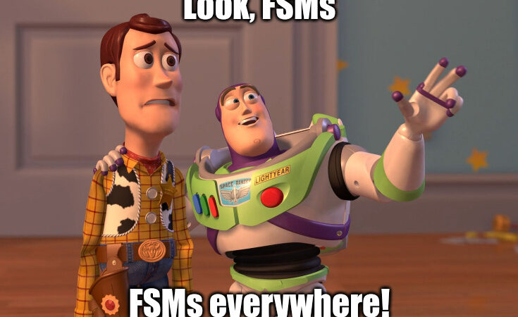 Look, FSMs, FSMs everywhere